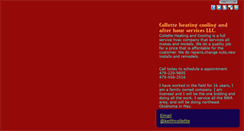 Desktop Screenshot of colletteheatingcooling.com